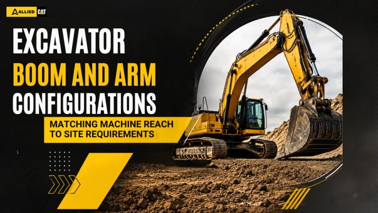 Excavator Boom and Arm Configurations: Matching Machine Reach to Site Requirements